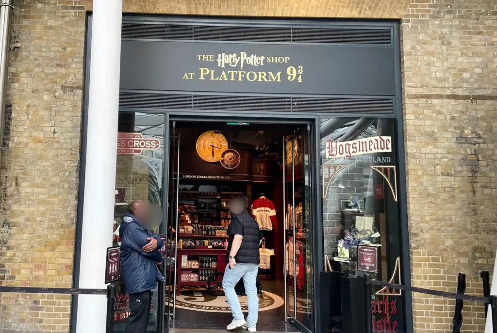 ハリーポッターショップ @キングスクロス 外観