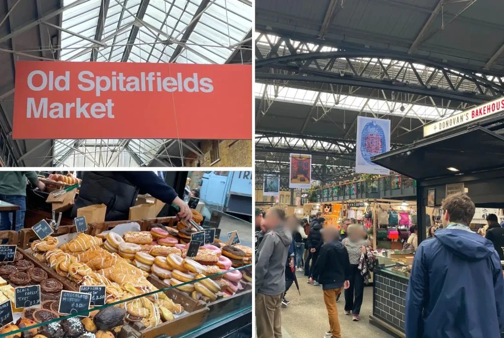 ロンドン ブリックレーン Old Spitalfields Market マーケット