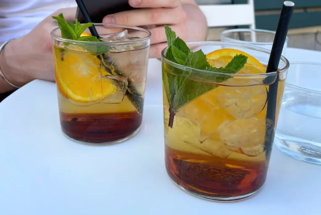 ブライトン ノースレーン カフェ ピーチティー