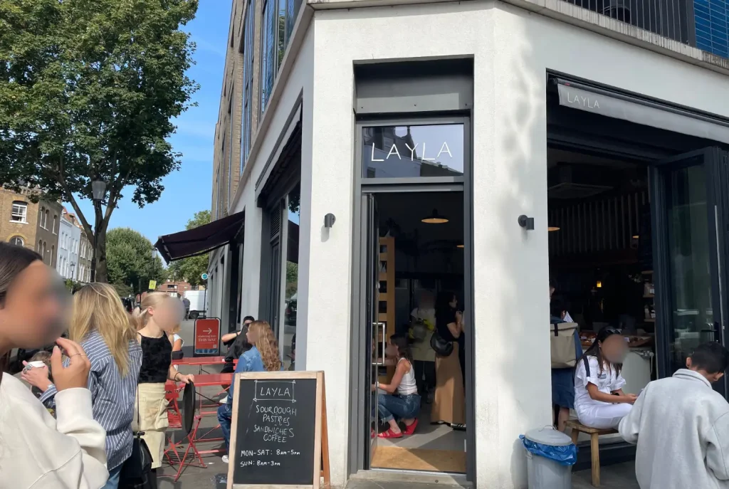 Layla Bakery ノッティングヒル店 外観