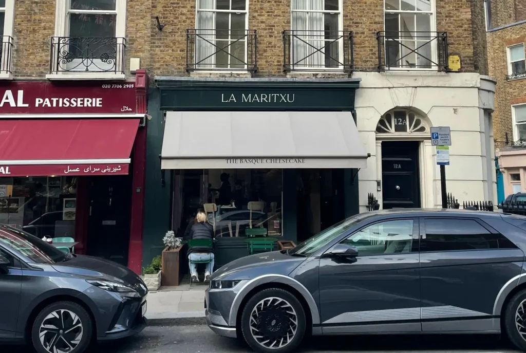 La Maritxu ロンドンの美味しいチーズケーキ 外観