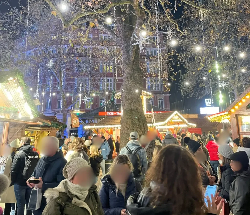 Trafalgar Square Christmas Market(トラファルガー広場)クリスマスマーケット
