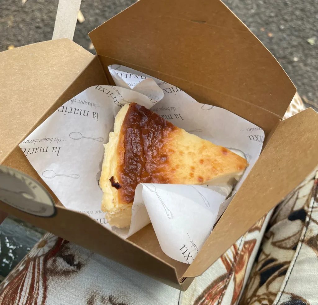 La Maritxu ロンドンの美味しいチーズケーキ バスクチーズケーキ本体