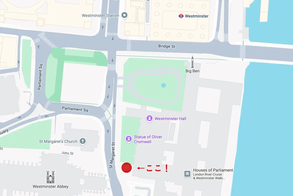 集合場所: Cromwell Green Visitor Entrance 集合場所: Cromwell Green Visitor Entrance