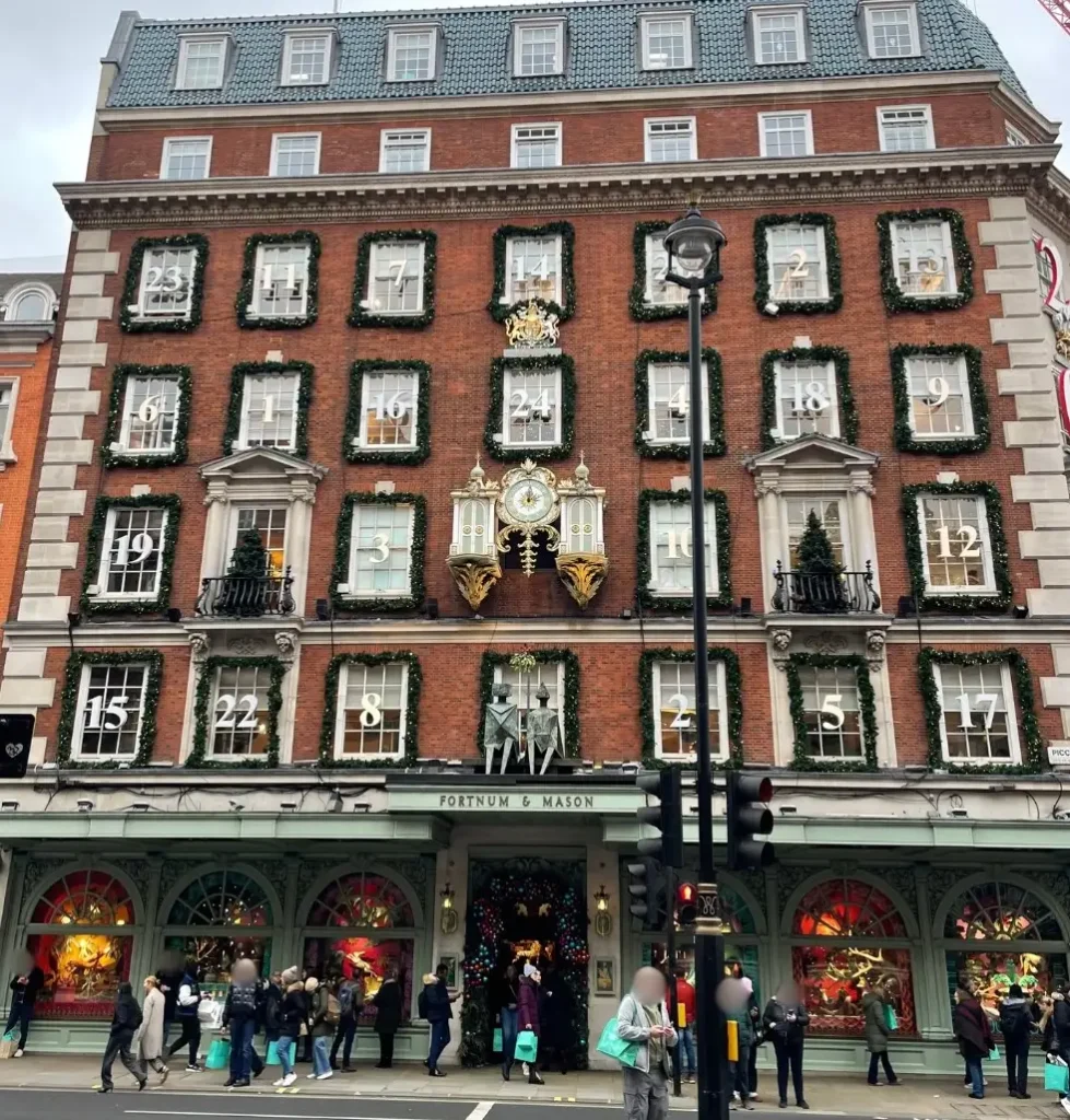 Fortnum & Masonの外観